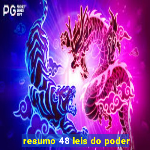 resumo 48 leis do poder